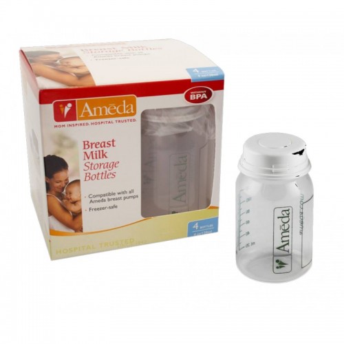 AMEDA Breast Milk Storage Bottles, 4pieces